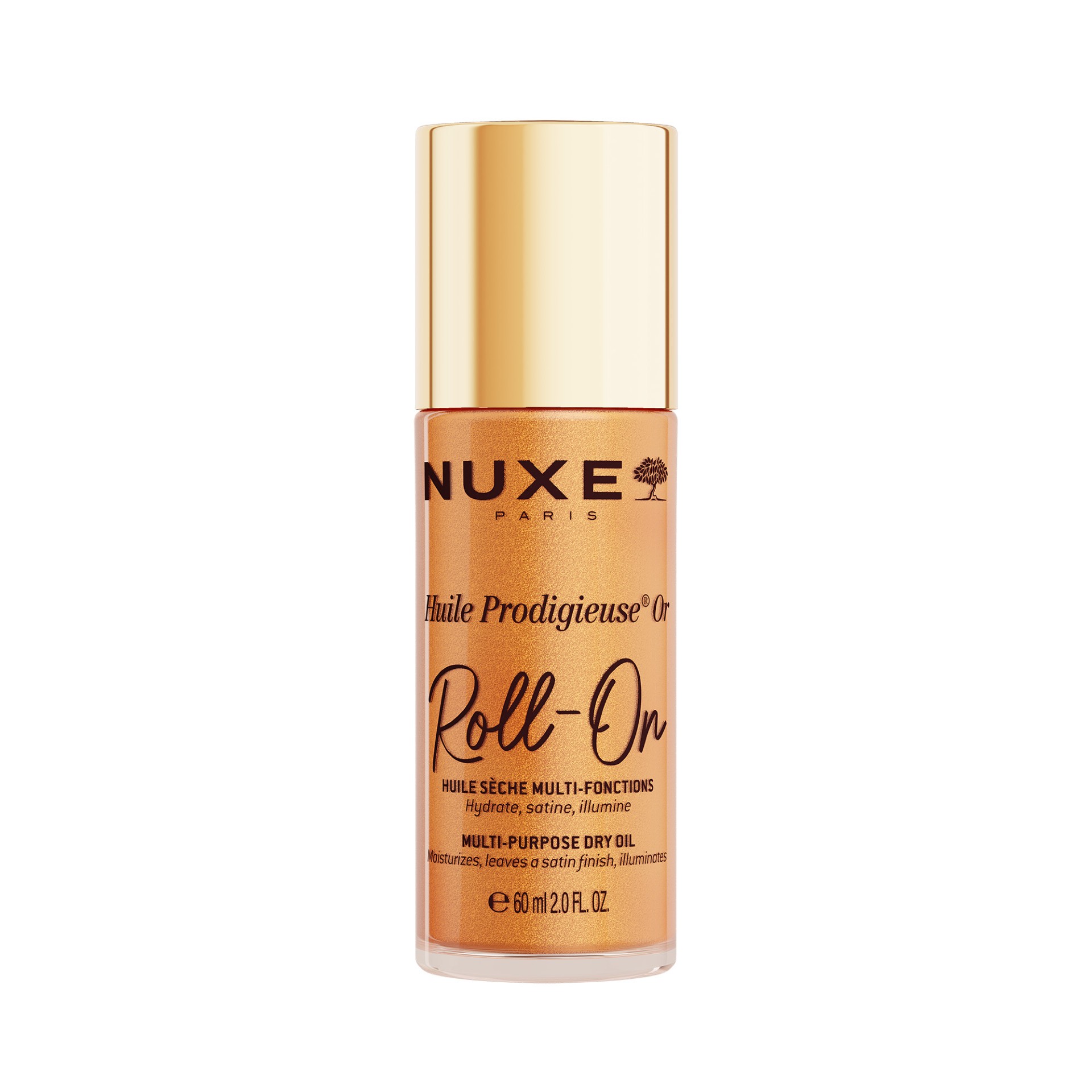 NUXE HUILE PRODIGIEUSE OR ROLL-ON GLOW 60ML