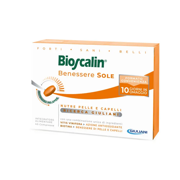 BIOSCALIN SOLE 30+10 COMPRESSE - INTEGRATORE CAPELLI SOLE