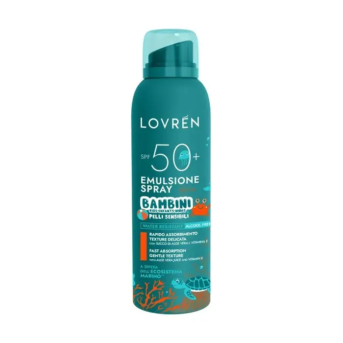 LOVREN - SOLARE SPRAY VISO/CORPO BAMBINI SPF50+ CONFEZIONE 150 ML