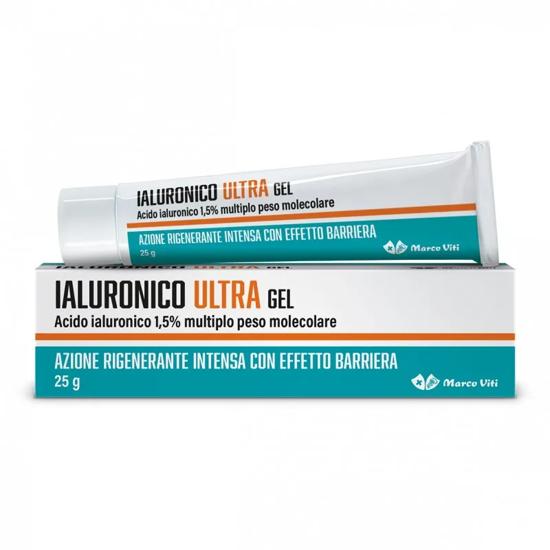 MARCO VITI IALURONICO ULTRA GEL AZIONE RIGENERANTE INTENSA EFFETTO BARRIERA 25GR