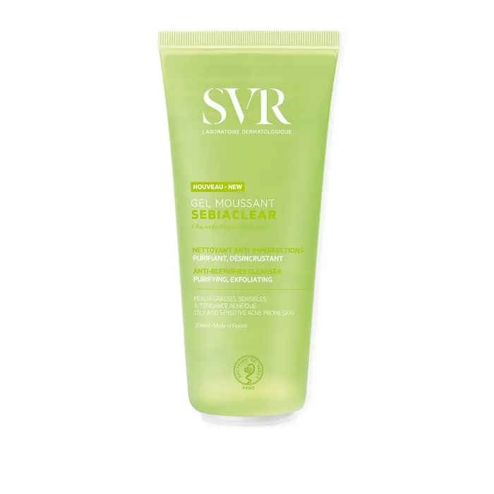 SVR SEBIACLEAR GEL MOUSSANT – DETERGENTE PURIFICANTE VISO 200ML
