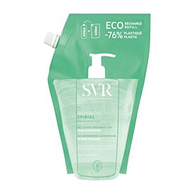 SVR ECO-REFILL SPIRIAL DÉO-DOUCHE 24H GEL DETERGENTE DEODORANTE 400 ML
