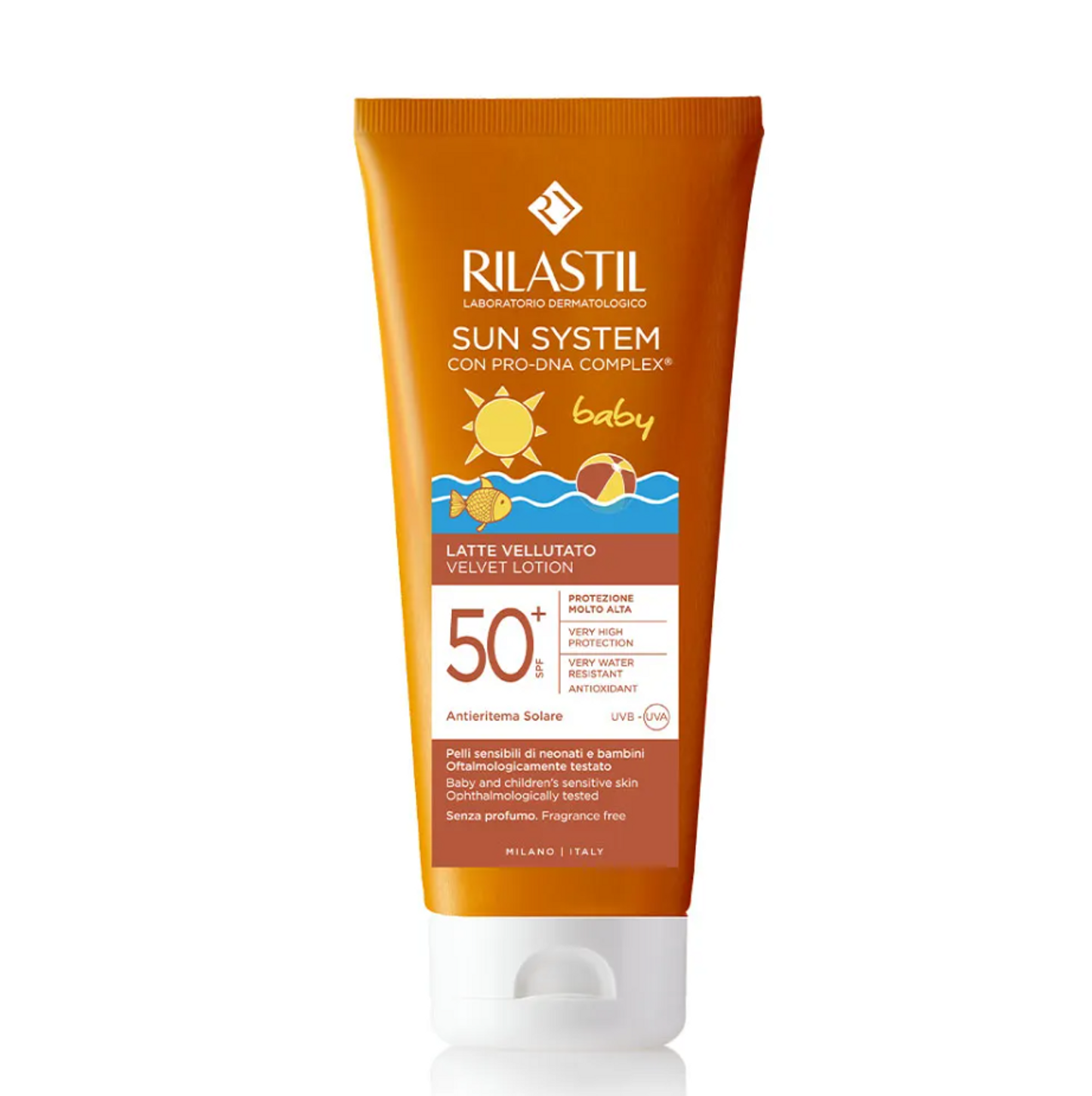 RILASTIL - SUN SYSTEM BAMBINI LATTE CORPO SPF 50+ CONFEZIONE 250 ML