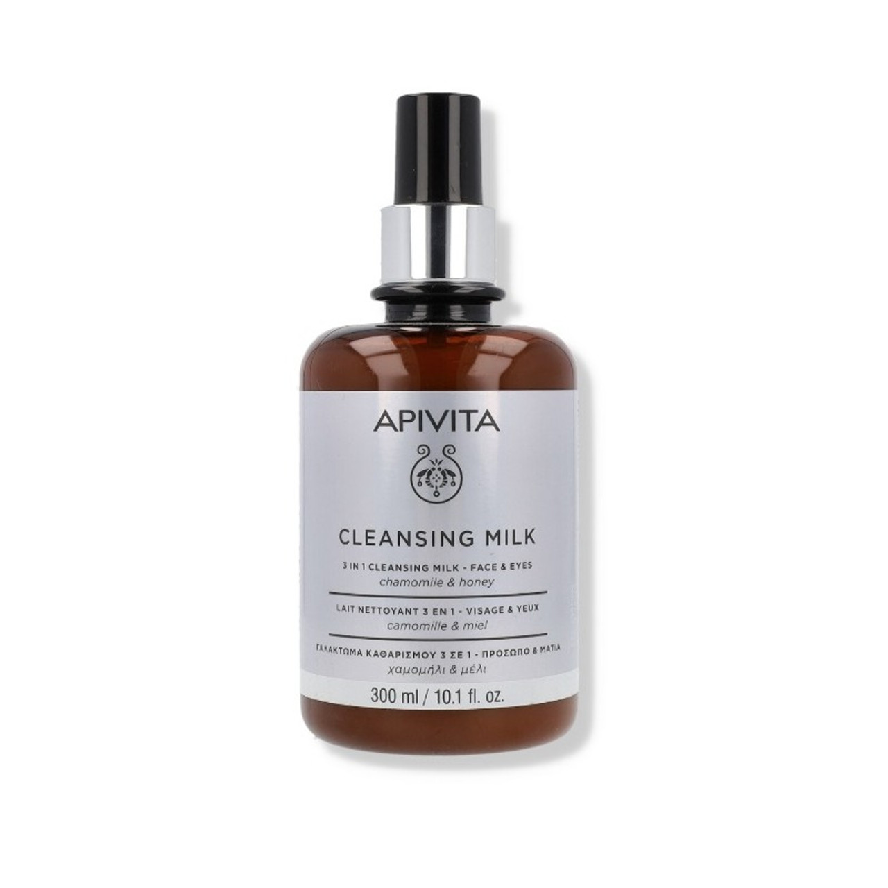 APIVITA - LATTE DETERGENTE VISO 3IN1 CONFEZIONE 300 ML