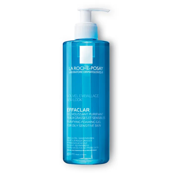 LA ROCHE-POSAY EFFACLAR GEL MOUSSANT PURIFICANTE 400ML