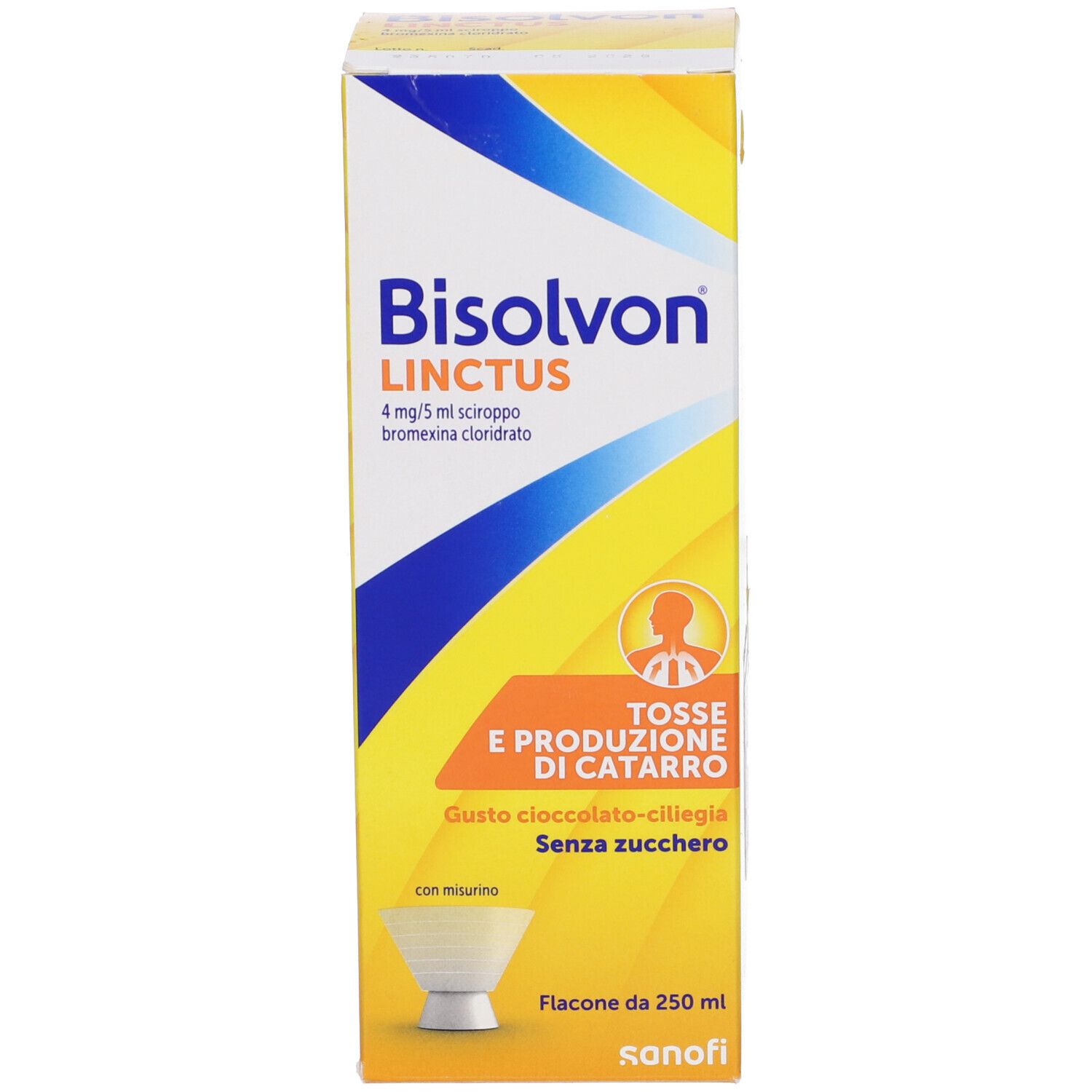BISOLVON LINCTUS SCIROPPO FLACONE 250 ML