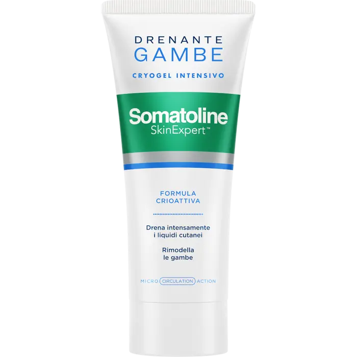 SOMATOLINE DRENANTE GAMBE CRYOGEL INTENSIVO 200ML: RIDUCI GONFIORE