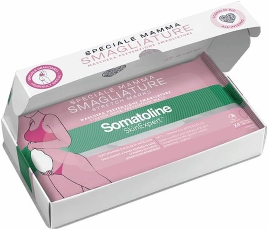 SOMATOLINE SKIN EXPERT MASCHERA PREVENZIONE SMAGLIATURE PER DONNE IN GRAVIDANZA 4 MASCHERE