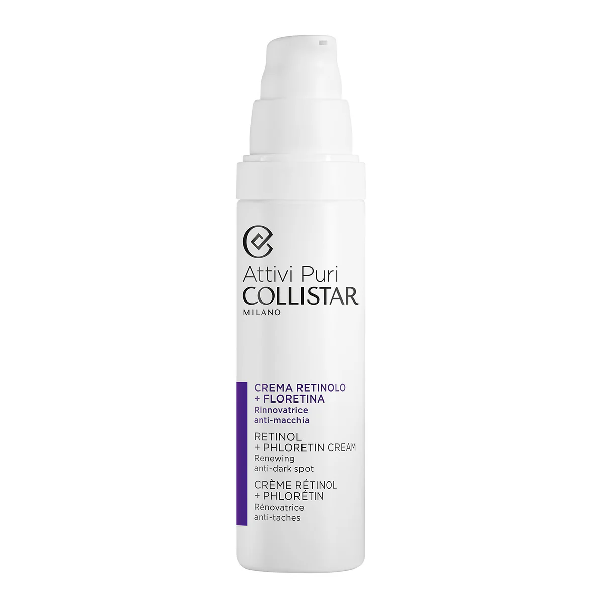 COLLISTAR ATTIVI PURI CREMA VISO RETINOLO + FLORETINA 50ML