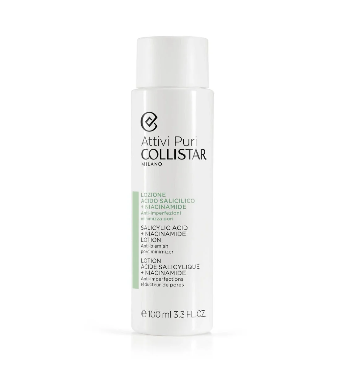 COLLISTAR ATTIVI PURI LOZIONE ACIDO SALICILICO + NIACINAMIDE 100ML