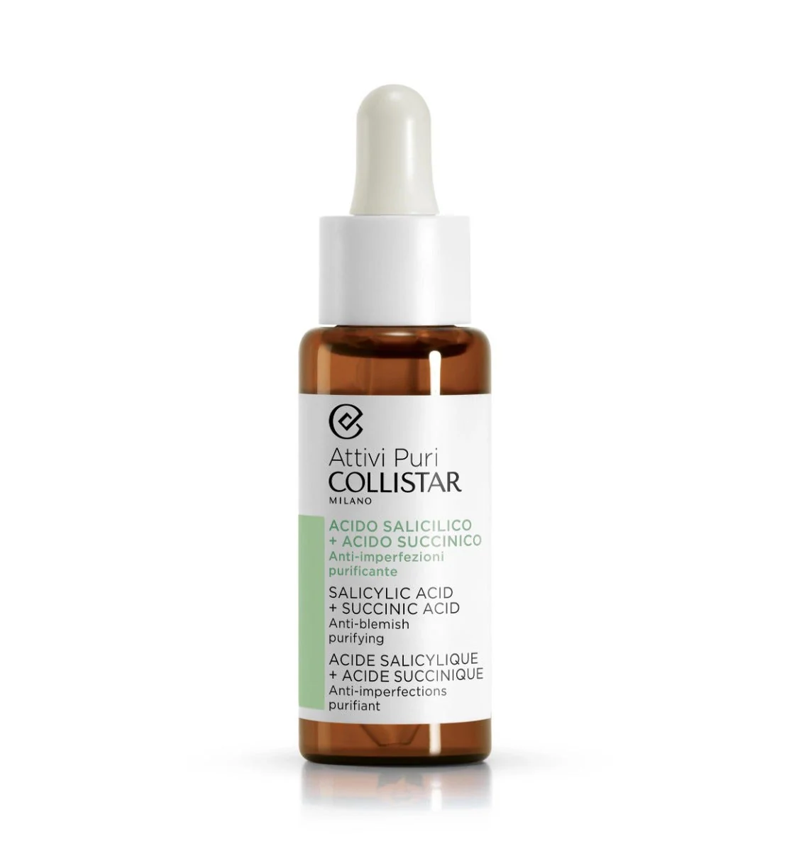 COLLISTAR ATTIVI PURI LOZIONE ACIDO SALICILICO + ACIDO SUCCINICO 30ML