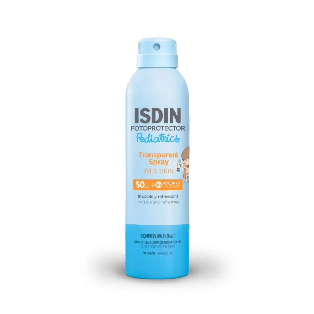 ISDIN FOTOPROTECTOR PEDIATRICS - SPRAY WET SKIN SPF50 SOLARE CORPO SPRAY BAMBINI 250ML