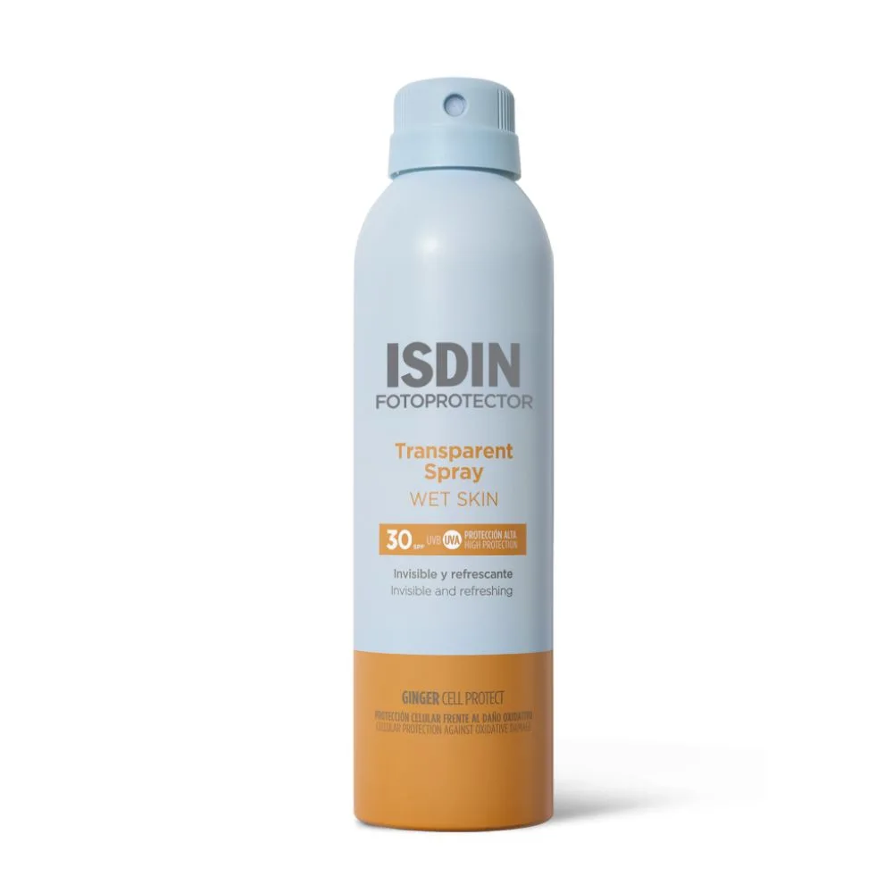 ISDIN FOTOPROTECTOR - TRANSPARENT SPRAY WET SKIN SPF 30 SOLARE CORPO SPRAY TRASPARENTE 250ML