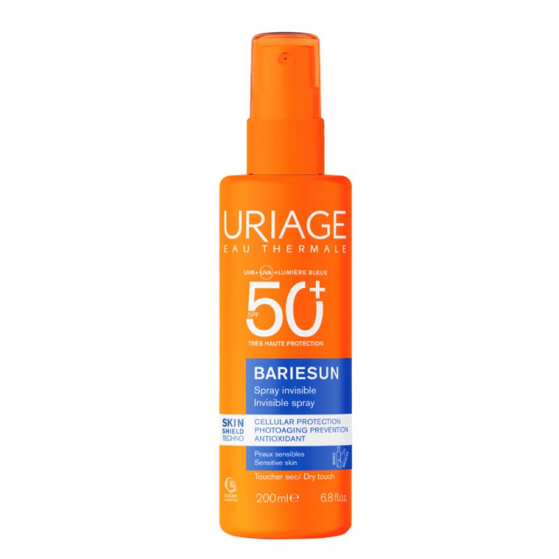 URIAGE - BARIESUN - SPRAY SOLARE INVISIBILE PROTEZIONE MOLTO ELEVATA SPF50+ VISO E CORPO 200 ML