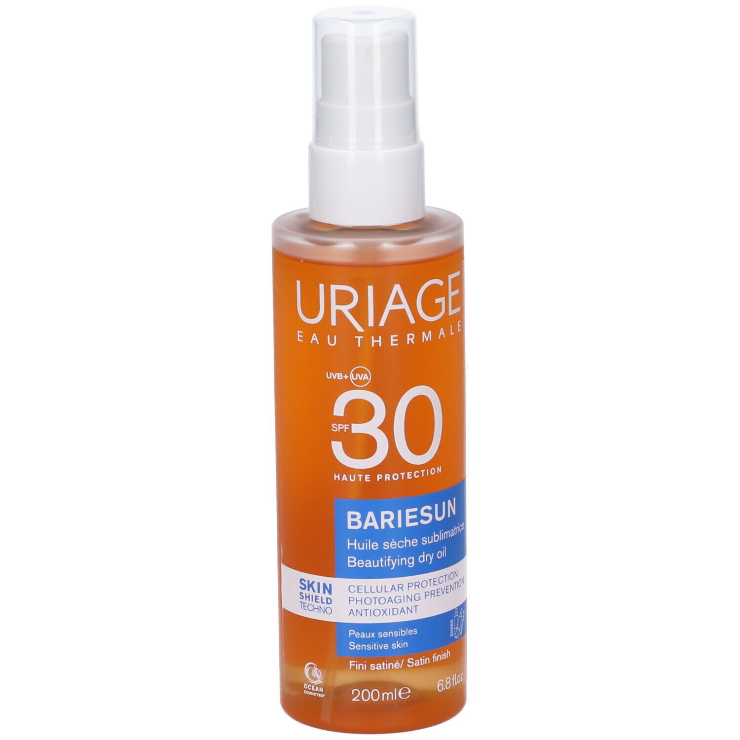 URIAGE EAU THERMALE BARIESUN SPF 30 HUILE OLIO SECCO SUBLIMANTE