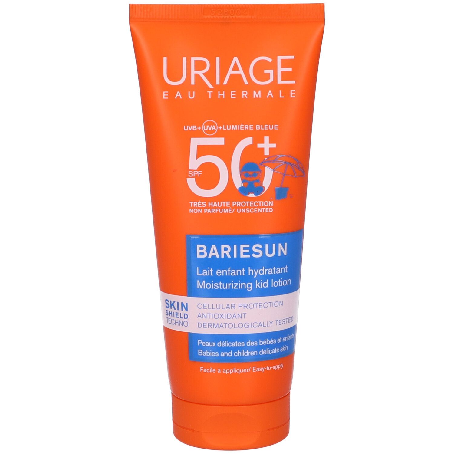URIAGE EAU THERMALE BARIESUN SPF 50+ LAIT ENFANT HYDRATANT SENZA PROFUMO