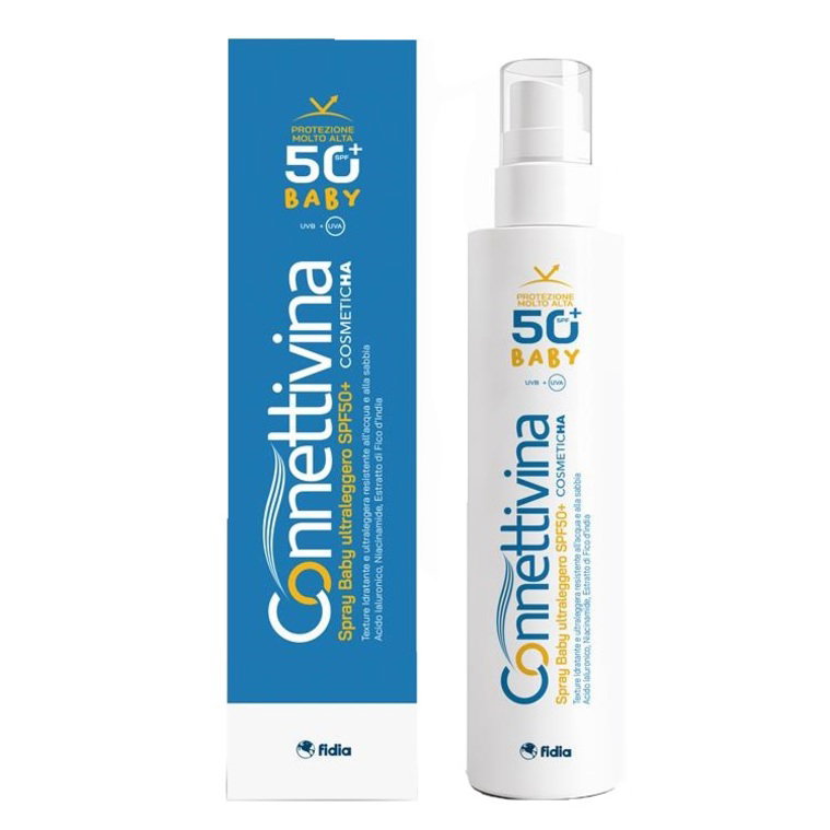 CONNETTIVINA SPRAY BABY ULTRALEGGERO SPF 50+ PROTEZIONE SOLARE BAMBINI 180ML