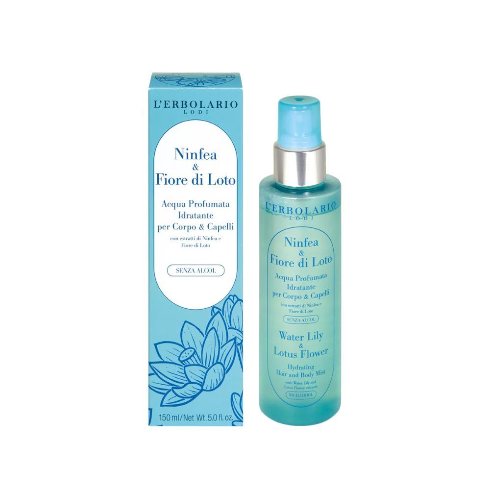 L'ERBOLARIO - ACQUA PROFUMATA NINFEA & FIORE DI LOTO - PROFUMO CORPO E CAPELLI