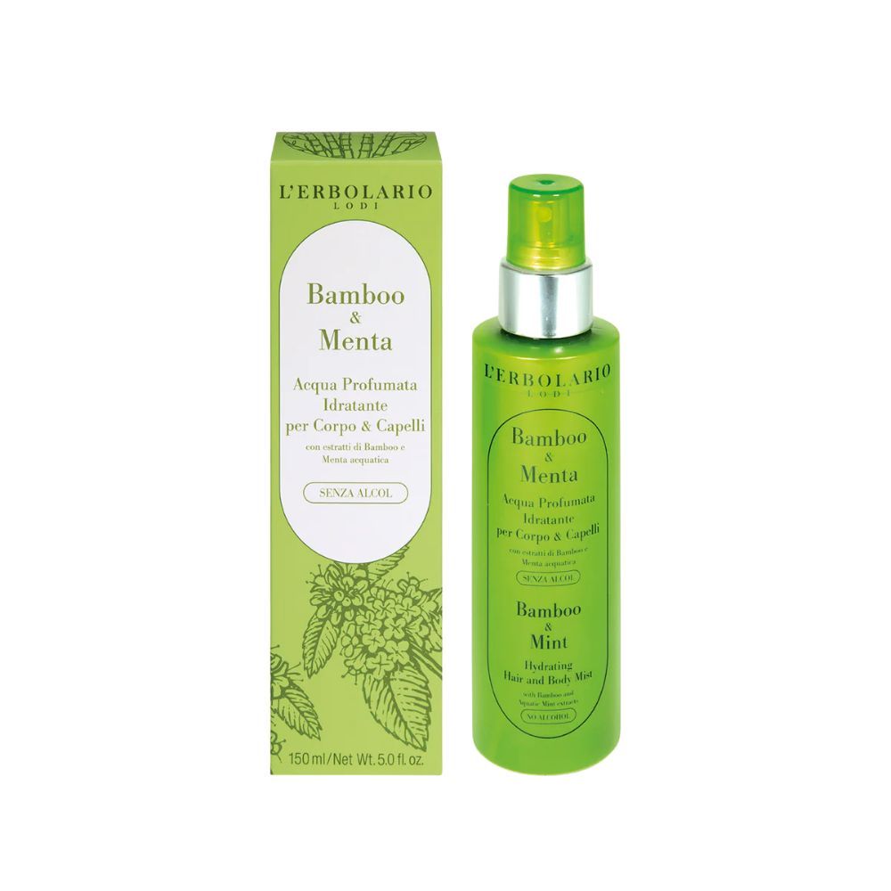 L'ERBOLARIO - ACQUA PROFUMATA BAMBOO & MENTA - CORPO E CAPELLI