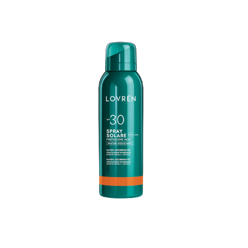 LOVREN SPRAY SOLARE INVISIBILE SPF30 VISO E CORPO PROTEZIONE ALTA 200 ML