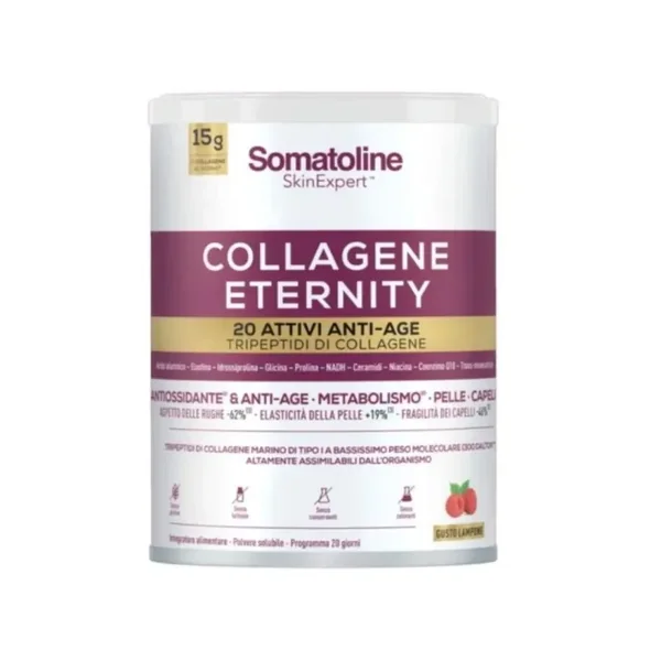 SOMATOLINE COLLAGENE ETERNITY INTEGRATORE ANTIOSSIDANTE E ANTIAGE 343G