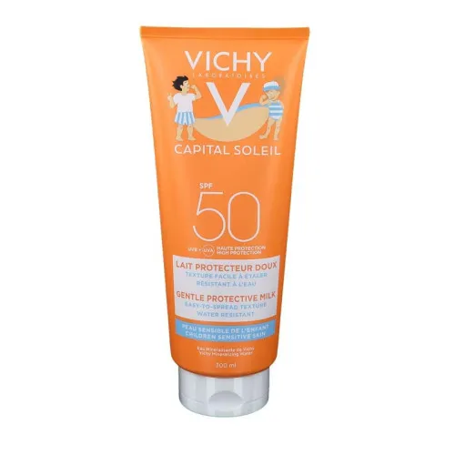 VICHY CAPITAL SOLEIL - IDEAL SOLEIL LATTE DELICATO PER BAMBINI SPF50, 300ML