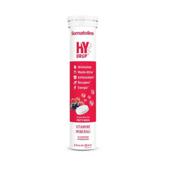 SOMATOLINE HYDROP FRUTTI ROSSI 20CPR