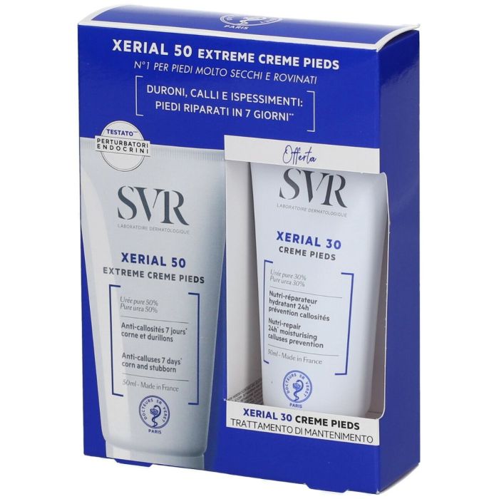 SVR SET XERIAL 50 EXTREME + XERIAL 30 CREMA PIEDI