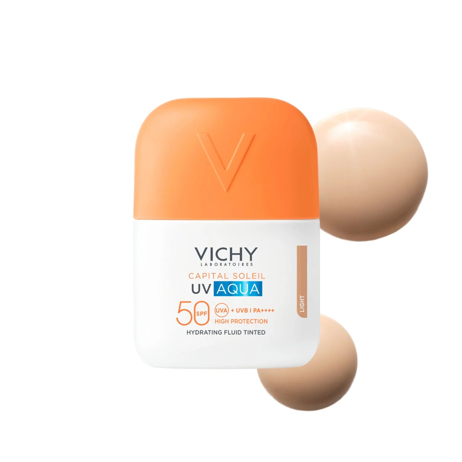 VICHY CAPITAL SOLEIL UV AQUA CON SPF50 FLUIDO SOLARE VISO COLORATO 50ML