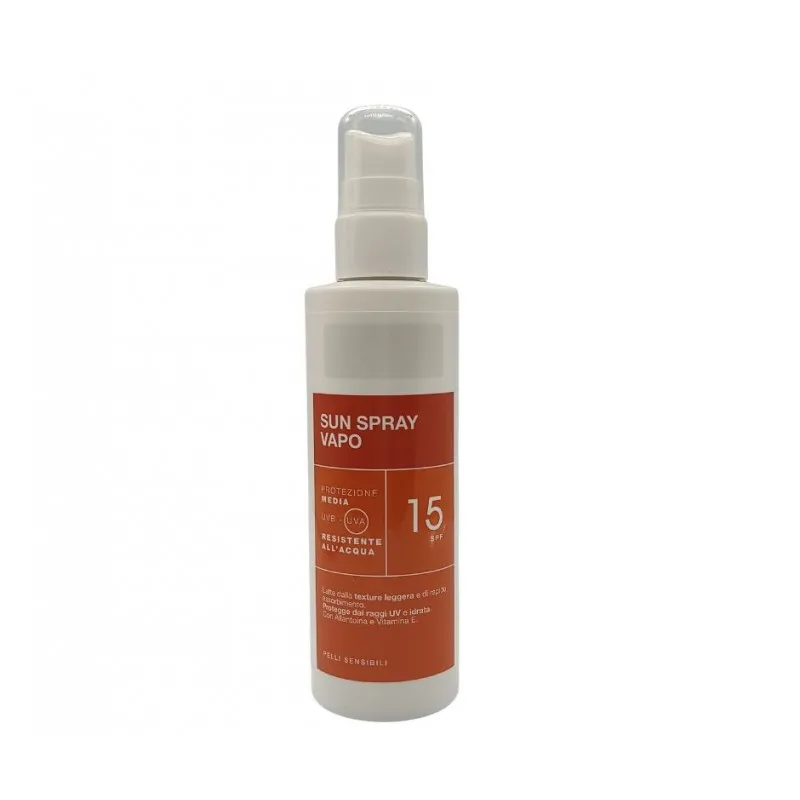 SUN SPRAY SOLARE CORPO SPF15 PELLI SENSIBILI PROTEZIONE 200ML
