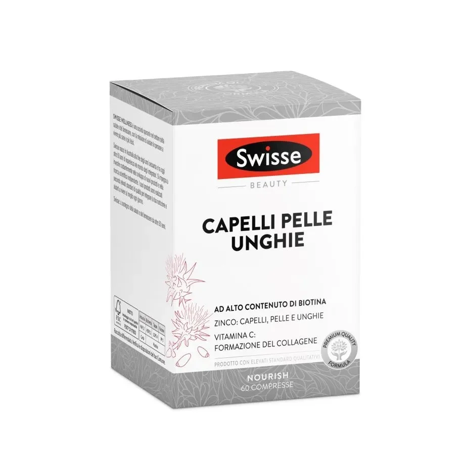 SWISSE CAPELLI PELLE UNGHIE 60 COMPRESSE