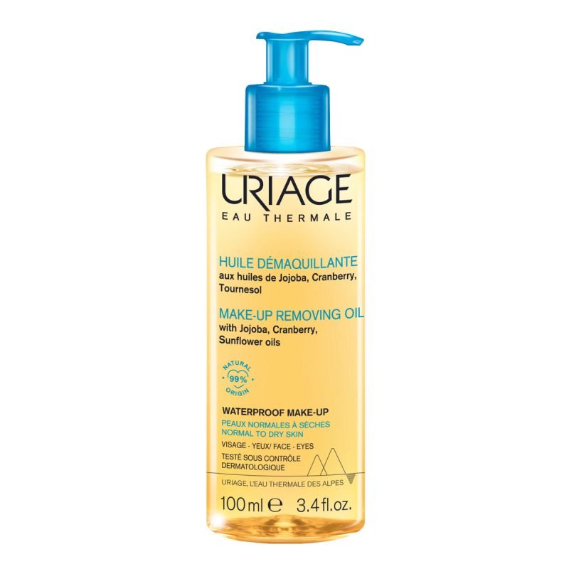 URIAGE - OLIO DETERGENTE STRUCCANTE VISO OCCHI E LABBRA 100 ML