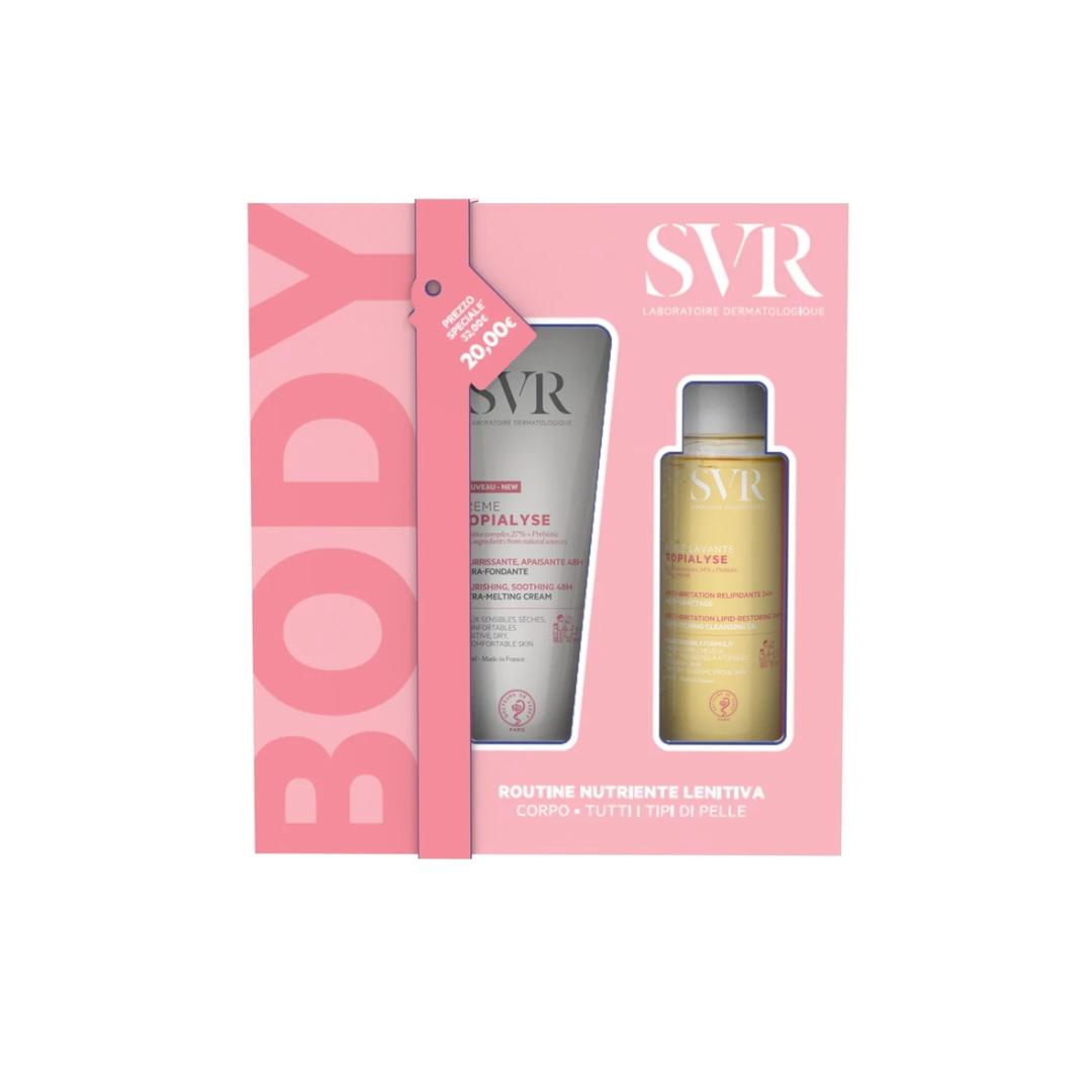SVR SET BODY - TOPIALYSE CREMA + OLIO LAVANTE
